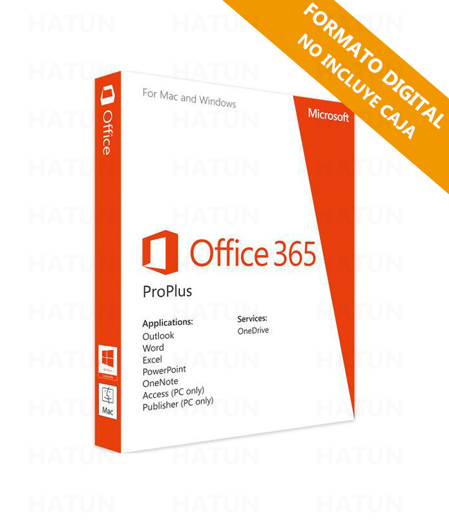 MS Office 365 Professional Plus 1 año 1 Equipo – HATUN Soluciones  Informáticas
